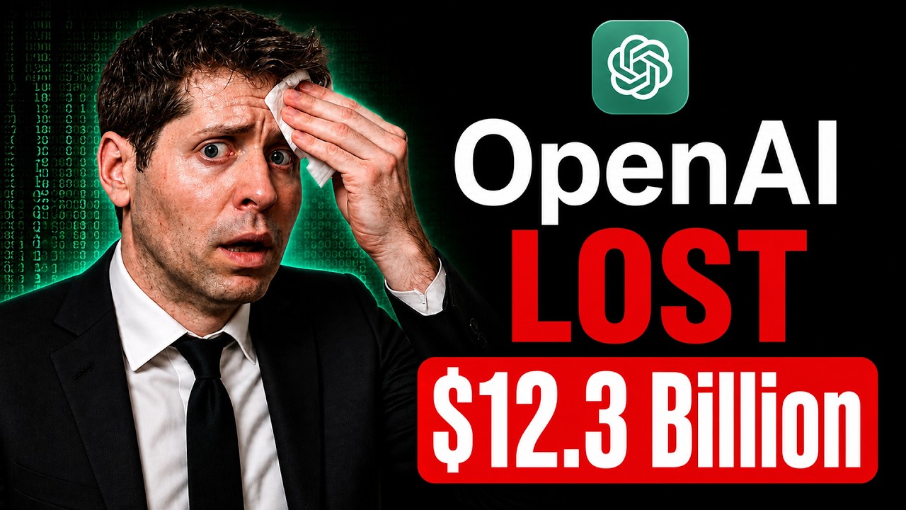 OpenAI Lost $12.3 Billion in 3 Months. Here’s What’s Really Happening