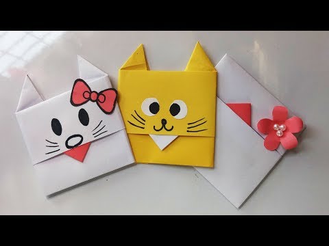 Easy Paper Origami Envelope