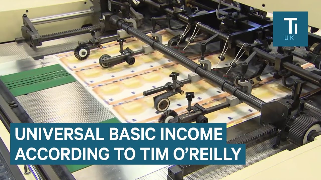 How a universal basic income could work, according to Tim O'Reilly