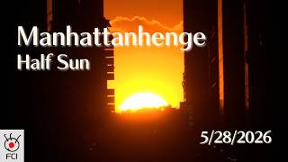 【4K】マンハッタンヘンジ2026 - Manhattanhenge -