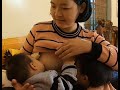 Mountain Village Singlemom Breastfeeding Children