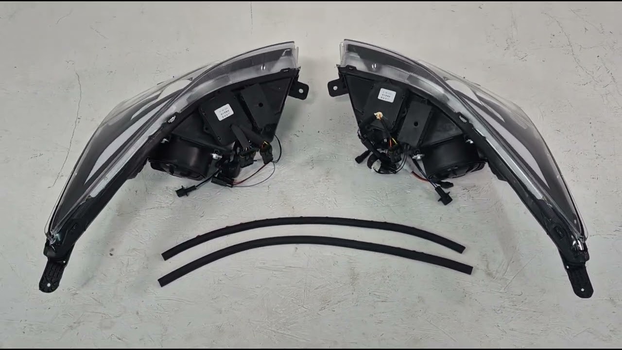 Chevrolet Cruze 2009–2015 Ajovalot (2 kpl) Video 1