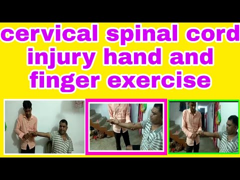 cervical spinal cord injury... hand and finger exercise Pramod Kumar Jharkhand