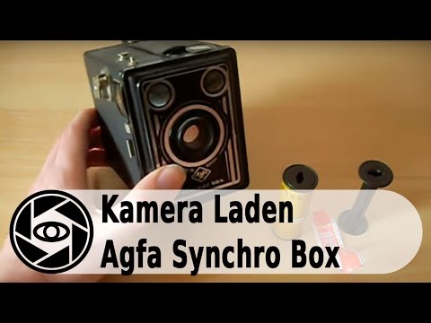 Agfa Synchrobox 600 Analog Kamera: Laden und Entladen Tutorial.