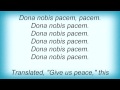 Beth Nielsen Chapman - Dona Nobis Pacem Lyrics_1