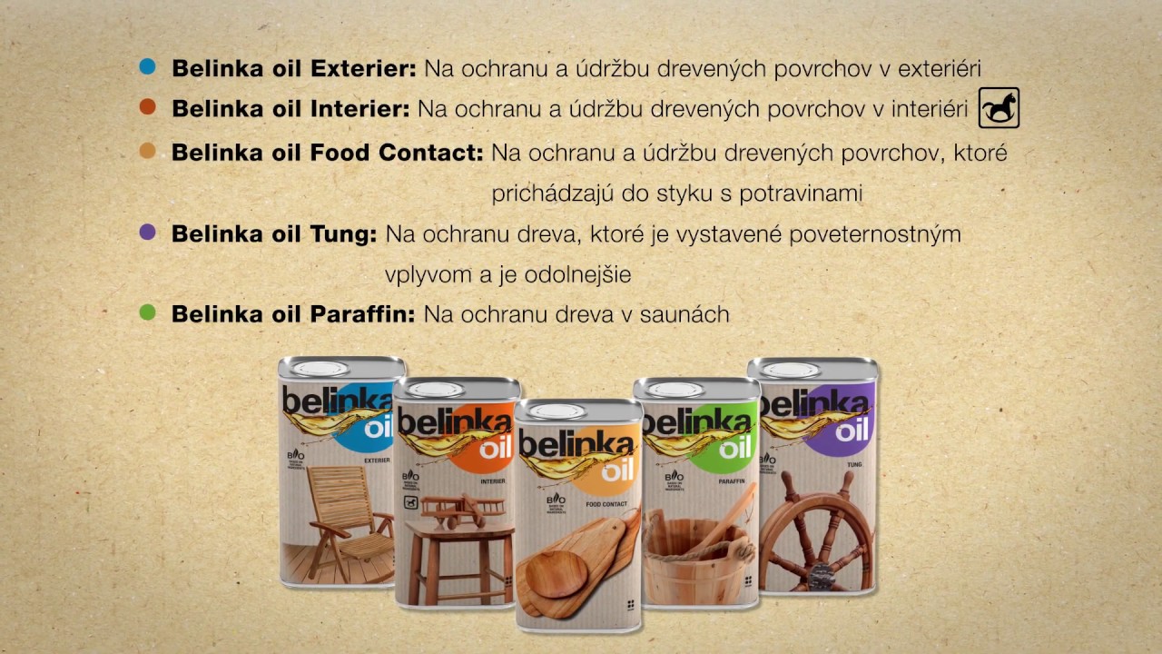 Масло для разделочных досок  BELINKA Oil Food Contact 0,5л
