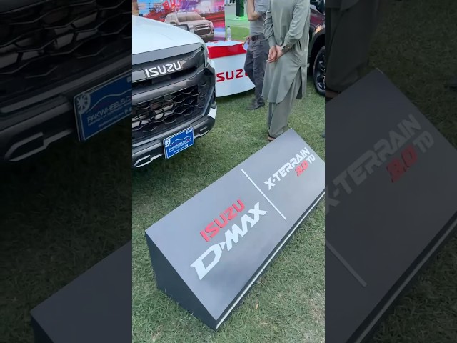 Isuzu stall at PakWheels Islamabad Car Mela 2025!