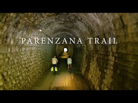 Parenzana trail. Riding bicycles | Drone 4K. May 2024