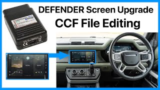 Defender Screen Upgrade 10" to 11.4" - Changing the Car Configuration Files (CCF) Using GAP IID Tool