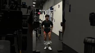 My Full Leg Workout 🦾