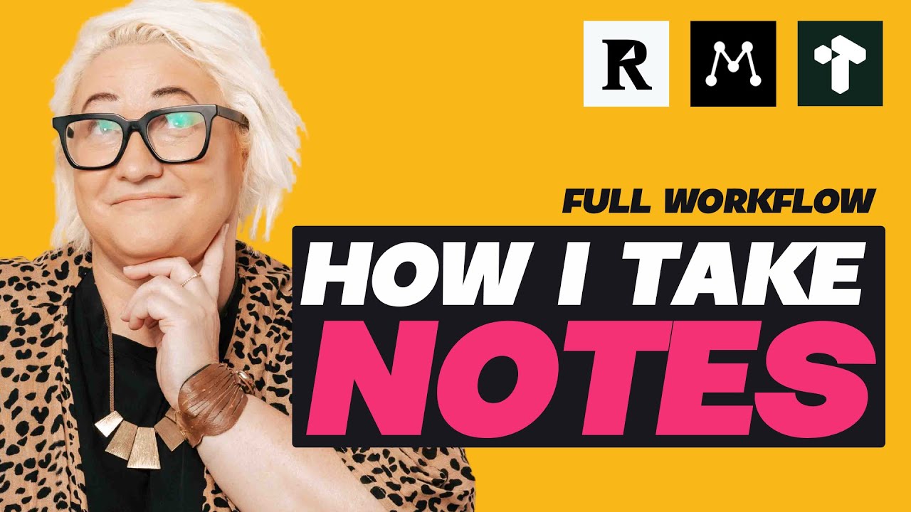 My Powerful Note-Taking Workflow That Turns Information Into Insight ⚡️