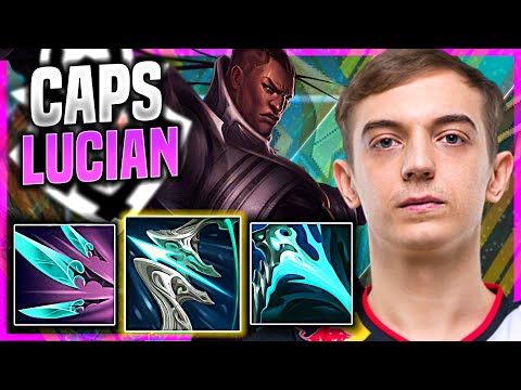 CAPS PICKS LUCIAN WITH NEW ITEMS! - G2 Caps Plays Lucian MID vs Irelia! | Challenger TV