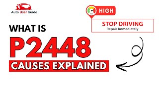 OBD Code p2448 Guide to Repair