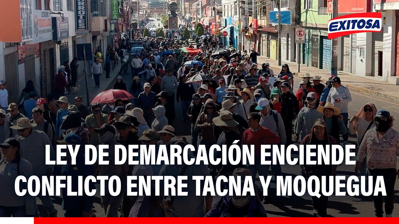 🔴🔵 Tacna vs Moquegua por ley que modifica límites: Advierten "pretensión económica" por canon minero