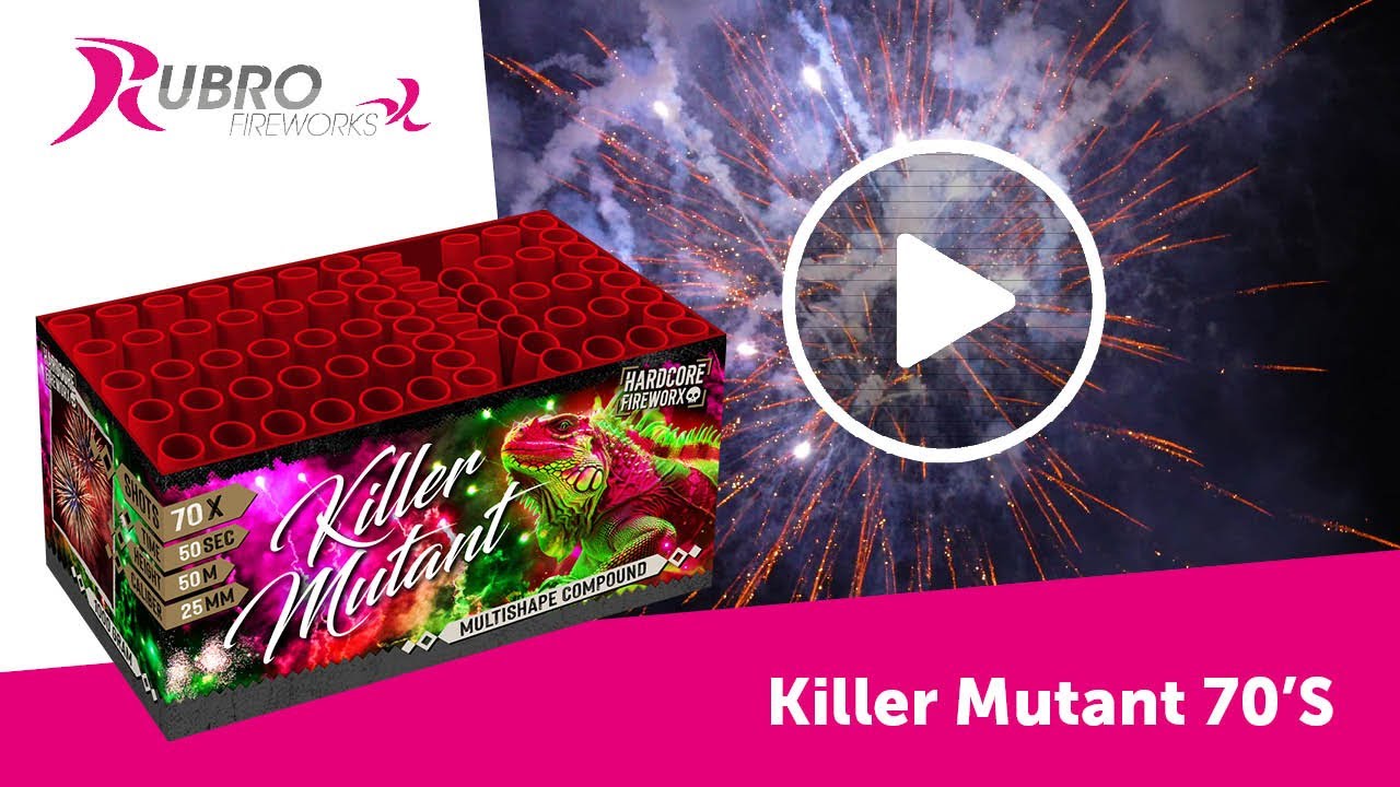 823 Killer Mutant 70's - Rubro Vuurwerk - (OFFICIAL VIDEO)