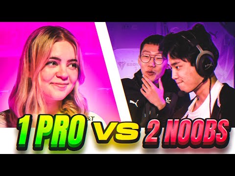 Can League Pros 1v1 Valorant Pros in Valorant (With Twists)?! ft. katsumi, Annie, Berserker, Winsome