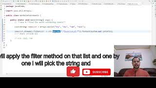 Download the video "Java8Code "Find The words containing Vowel"#java8#ravitechnicial#trending #viralvideo#java#interview"