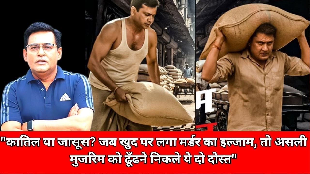 "कातिल या जासूस? जब खुद पर लगा मर्डर का इल्जाम, तो असली मुजरिम को ढूँढने निकले ये दो दोस्त"CRIME TAK
