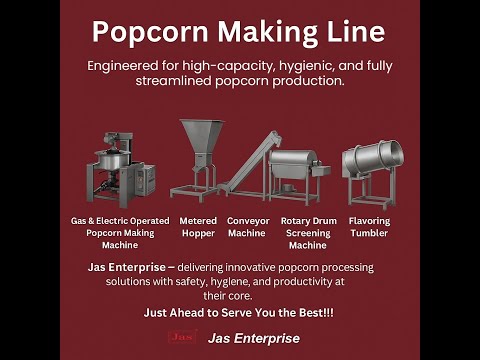 Industrial Popcorn Machine