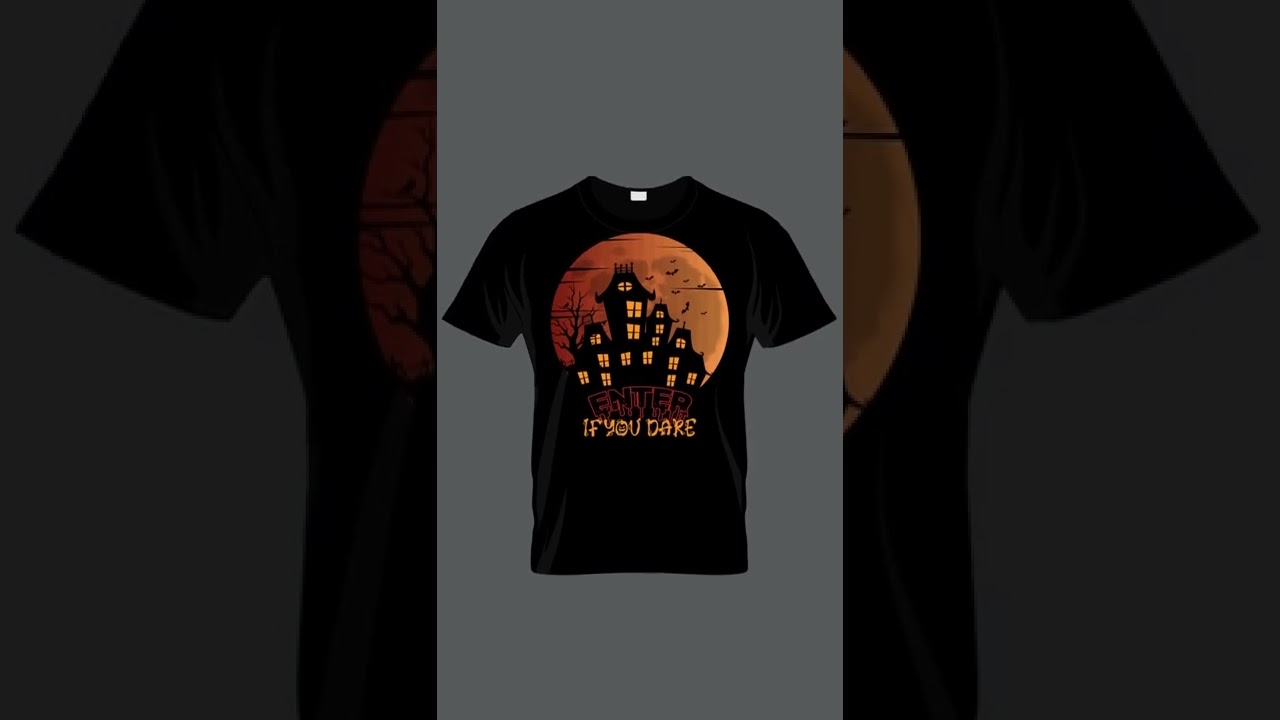 Spooky Halloween Sublimation Tshirt Design Bundle - 21 SVG PNG Premium Graphics - Comercial License