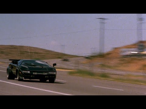 The Cannonball Run 1981 HD chase part3/6 [1080p] 2K / гонки пушечное ядро