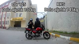 CBR 125 VS RKS 150! / BAŞLANGIÇ MOTORU?