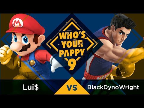 Who's Your Pappy #9 - Pool B1: GoE | Lui$ (Mario) vs. BlackDynoWright (Little Mac)