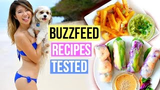 BuzzFeed Lunch DIY Tested! Healthy Lunch Ideas + Vegan Snacks!