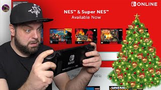 A Nintendo Switch Online Holiday MIRACLE! NEW NES And SNES Games!