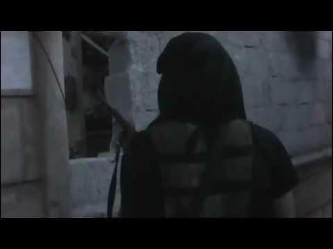 اشتباكات بين مقاتلي لواء شهداء الأتارب وقوات النظام أثناء معركة السيطرة على الأتارب