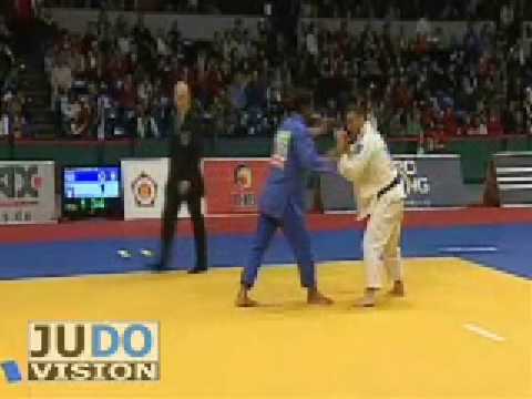 JUDO 2009 Grand Prix Hamburg: Dex Elmont (NED) - Benjamin Darbelet (FRA)