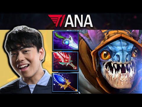 Slark Dota 2 Gameplay T1.Ana with Bloodthorn and Aghanims