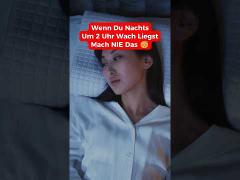 Ich Kann Nachts Nicht Schlafen! Tipps bei Schlaflosigkeit #schlafen #shorts