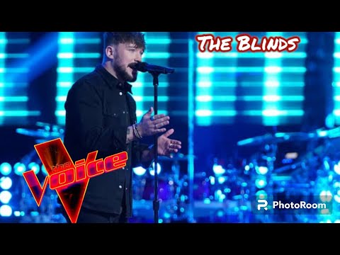 Corey Ward Performs "Way Down We Go" | The voice season 24 blind Auditions | 2023