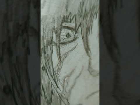 Drawing random anime portrait #shorts