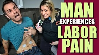 LABOR PAIN SIMULATOR! HILARIOUS!