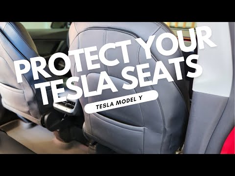 Tesla Model Y Seat Back Protectors: Installation & Review