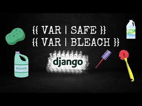 Bleach and Safe filters in Django thumbnail