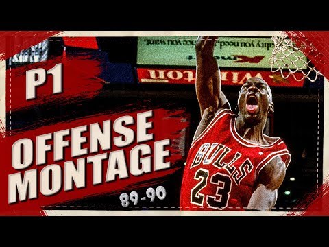 Michael Jordan EPIC Offense Highlights Montage 1989/1990 (Part 1)