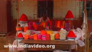 Small shops at Gokarna, Karnataka