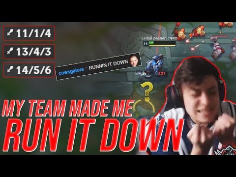 LL Stylish - MY TEAM MADE ME RUN IT DOWN - UNRANKED TO CHALLENGER