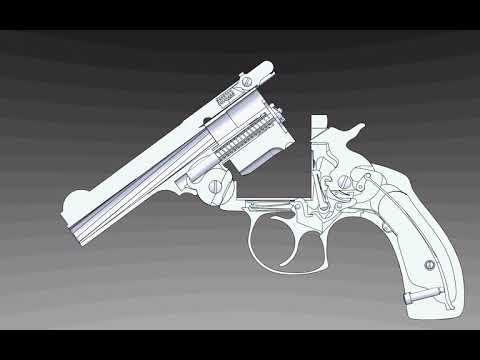 S&W 38 DA 3D anim