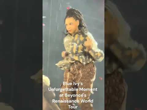 Blue Ivy's Unforgettable Performance at Beyoncé's Renaissance World Tour