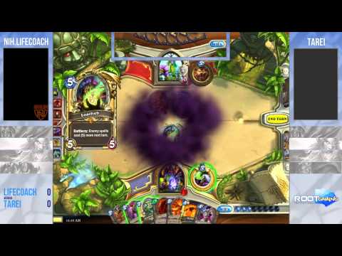 Lifecoach vs Tarei Game 1 | Group Stage | ROOT Gaming Hearthstone Invitational