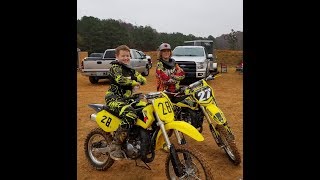 Nathans first motocross/dirt bike race!! : )