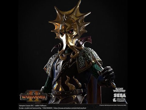 Dark Elves Vs Vampire Coast (The Druchii lawnmower!)//Total War Warhammer 2