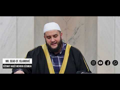 Kazivanje o Musau a.s. ⁴ᵏ mr. Sead-ef. islamović (Tefsir Kur'ana sura El Bekare 87ajet)