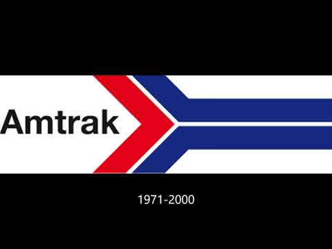 Amtrak Logo history (1971-Present)