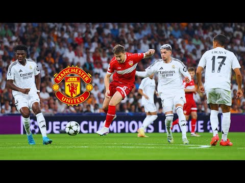 Angelo Stiller Every Duel VS Real Madrid - Manchester United Midfielder Target