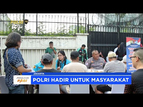 DITLANTAS POLDA METRO JAYA BUKA LAYANAN SIM DAN SAMSAT KELILING DI CAR FREE DAY